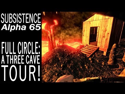 Full Circle: A Three Cave Tour! | Subsistence Single Player Gameplay | EP 803 | Season 5