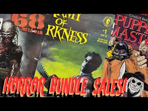 Horror bundles for sale! What's in the box