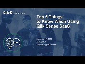 Top 5 Things to Know When Using Qlik Cloud Analytics
