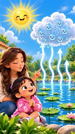 Why Does It Rain? Simple Science Story for Kids 🌧️🧒 #education #learning #brainlearning
