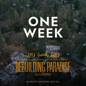 REBUILDING PARADISE opens in select theaters in one week. Find out how you can experience this tale of community resilience at http://rebuildingparadise.film | National Geographic Documentary Films