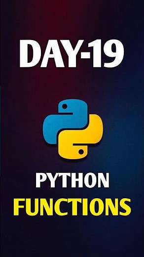 “Python Functions explained in the easiest way 💡 Learn how one function can be used again ......