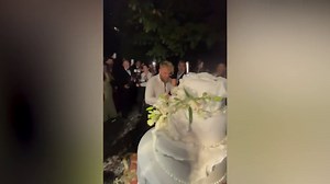 Professional boxer Jake Paul takes on his newest opponent at brother Logan's wedding