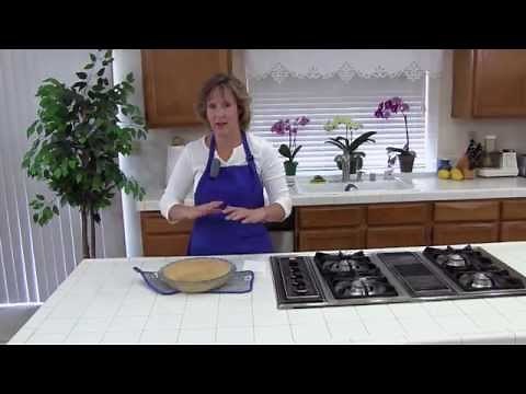 How to Make an Easy No Roll Pie Crust! An Easy, Healthy Recipe!