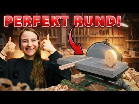 So einfach gehen perfekte Kreise am Tellerschleifer!