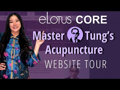 How to use eLotus CORE - Master Tung's Acupuncture Edition