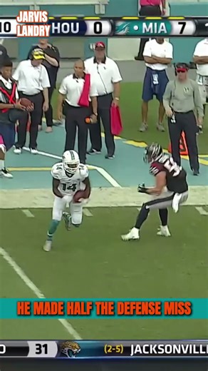 Jarvis Landry Made Half the Texans Defense Miss on this TD!