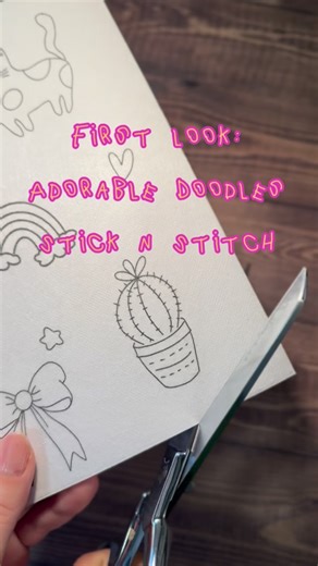 1.3K views | Here’s a look at the FREE Stick N Stitch pattern we’re...