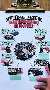 What to change in your engine maintenance 🤔💯 #mechanic #engine #mechanics #car #automotive