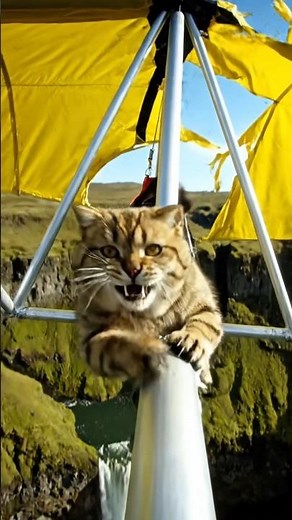 Fracture Point: The Moment Flight Turns to Freefall 💥🐱