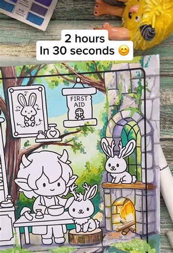 Whimsical Workers Coloring Tutorial