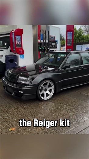 This custom 190E is insane! #mercedes #evolution #190e #cartok #cars #vintage #benz