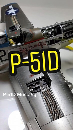 1/32 Tamiya P-51D #tamiya #barracudastudios #usaaf #usaf #p51 #northamericanaviation #mustang #unitedstatesairforce #merlinengine #p51d