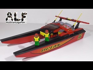 Lego City 7244 Speedboat - Lego Speed Build Review