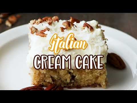 How to make: Italian Cream Cake