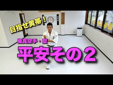平安その２[極真空手の型]いすみ道場空手講座 目指せ黄帯！