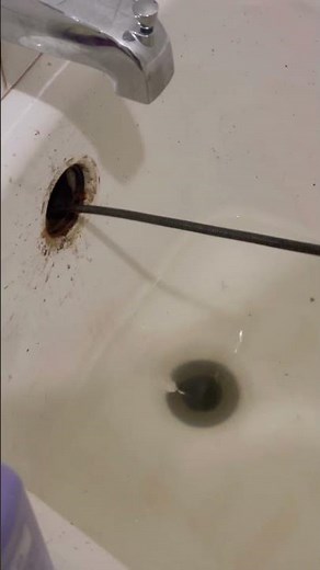 Drain Snake vs Bathtub Clog (Satisfying Fix)#expertunclog#bathtub#unclogged#satisfying#youtubeshorts