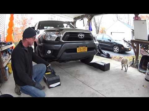 Harbor Freight Auto Ramp Review and Demonstration