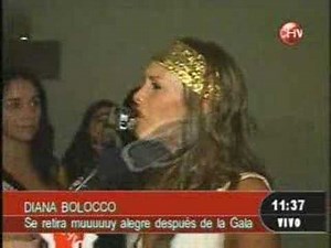 Diana Bolocco borracha