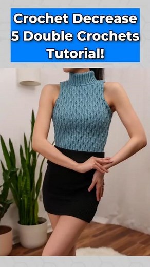 MASTER Double Crochet Decreases 5 in 1 Minute!