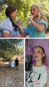 Glinda from BROADWAY'S Wicked singing songs from Wizard of Oz! #wicked #wizardofoz #medley #musical