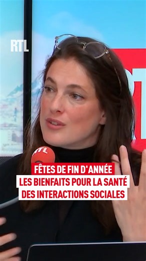 Fêtes de fin d'année : Les bienfaits pour la santé des interactions sociales "Ça va beaucoup mieux, spécial fêtes" avec Emilie Steinbach, docteure en biologie et autrice de "Votre santé optimisée : le protocole quotidien qui va changer votre vie" (Marabout), à retrouver jusqu'au 2 janvier sur #RTL | RTL