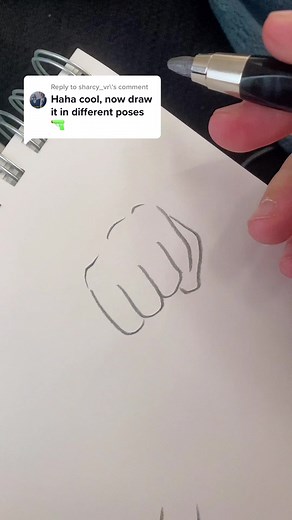 Drawing Tutorial: How to Draw a Hand Pointing at Someone