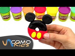 Cómo hacer Donuts de Mickey Mouse con plastilina