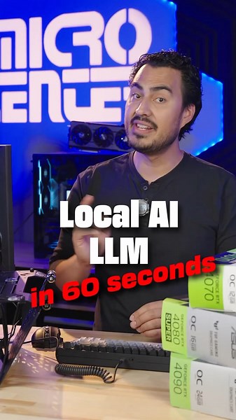 Micro Center A.I. Tips | How to Set Up A Local A.I. LLM
