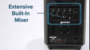 Amazon.com: Gemini Sound WRX-843 Professional Audio Bluetooth 78" Inch Tall Column Line Array PA Speakers, 8" Inch Subwoofer, 3000W Watts Class D Power, 1/4" Inch Inputs, XLR Output, 4 DSP Modes,Black : Musical Instruments