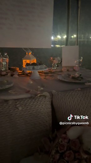 Elegant Pink Customized Picnic Setup for Special Moments