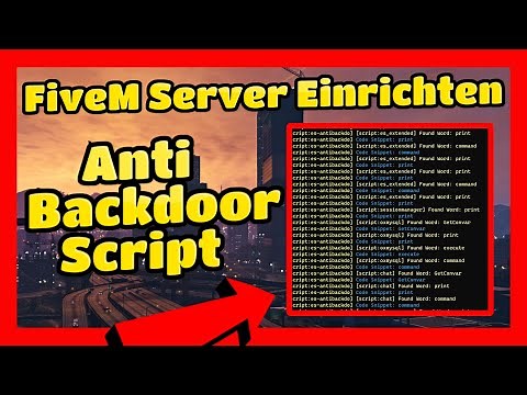 FiveM Server Setup # 549 // FiveM Anti Backdoor Finder Script // Create Fivem Server // Free