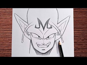 How to draw Piccolo | Easy anime sketch