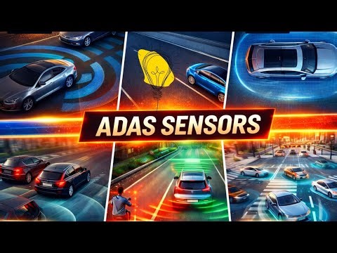 Advanced Driver Assistance System Sensors | ADAS Sensors in Car | Explained