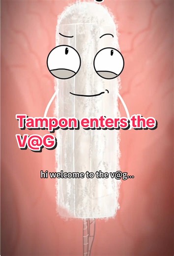 Hilarious Animation: Tampon's Vagina Adventure