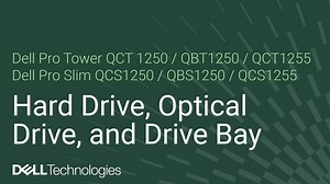 How to Install the Hard Drive, Optical Drive and Drive Bay