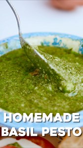70K views · 1.1K reactions | Homemade Basil Pesto Recipe! | The Mediterranean Dish | Facebook