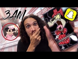 (ATTACKED) DO NOT SNAPCHAT MINNIE MOUSE AT 3 AM!! (SHE CAME AFTER US)