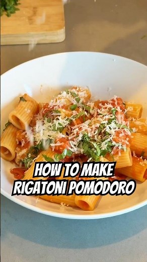 Rigatoni Pomodoro Recipe Anyone Can Try!