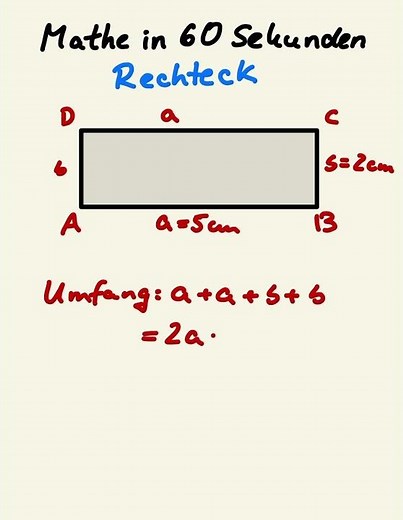 Rectangle - calculate area and perimeter