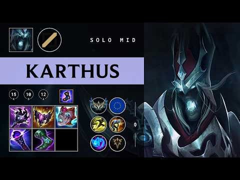Karthus Mid vs Lissandra - EUW Challenger Patch 26.06