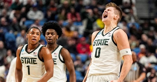 Michigan State cruises by 14-seed North Dakota State in first round of NCAA Tournament