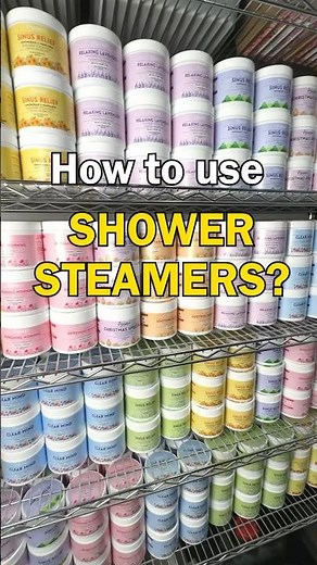 How to use shower steamers? Follow these 3 Easy Steps!🤩 #showersteamers #showerbomb #fyssin