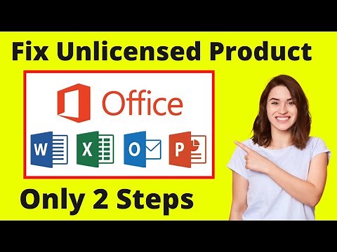 How to fix Unlicensed product MS office 365/2019/2016?