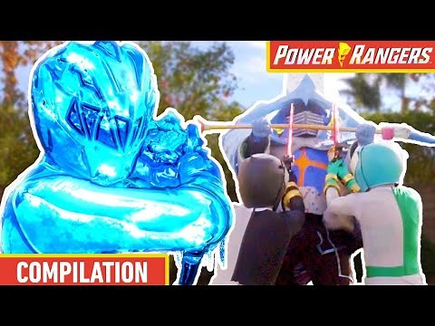 Heroes Vs Ice 🥶 Frozen Rangers ⚡ Power Rangers: Kids Force ⚡ In Real Life Ninja Skills