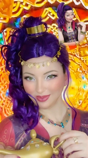 Mal Descendants - Genie in a Bottle 🧞‍♀️ #mal #descendants #disneydescendants #genieinabottle