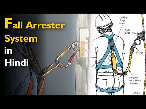 Fall Arrester System - Safety Training Video in Hindi / Fall Arrester क्या होता है? / Fall Arrester