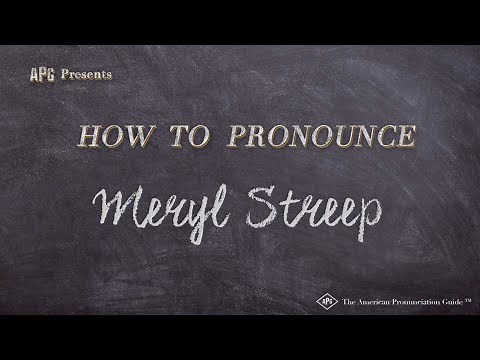 How to Pronounce Meryl Streep (Real Life Examples!)