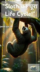 “Sloth का Life Cycle: वो रहस्य जो किसी ने नहीं बताया!”#3danimation #viralvideo #hindi #viralvideo