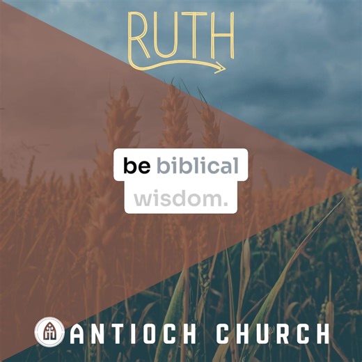 Beware of drifting digression. From the sermon on Ruth 1, "The Lord's Unrelenting Grace". For full sermon, see antiochjackson.org/resources | Antioch Church